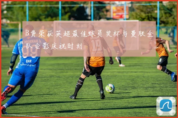 B费荣获英超最佳球员奖杯与曼联全队合影庆祝时刻